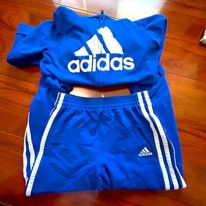 Size 6 adidas kids track suit